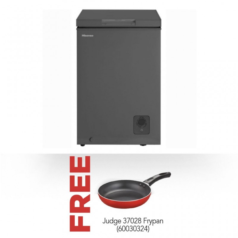 Hisense H175CFS Freezer & Free Judge 37028 Frypan