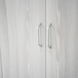 Grace Wardrobe 6 Doors MDF Grey