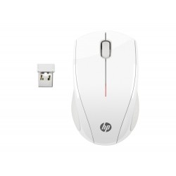 HP X3000 blizzard white wireless mouse