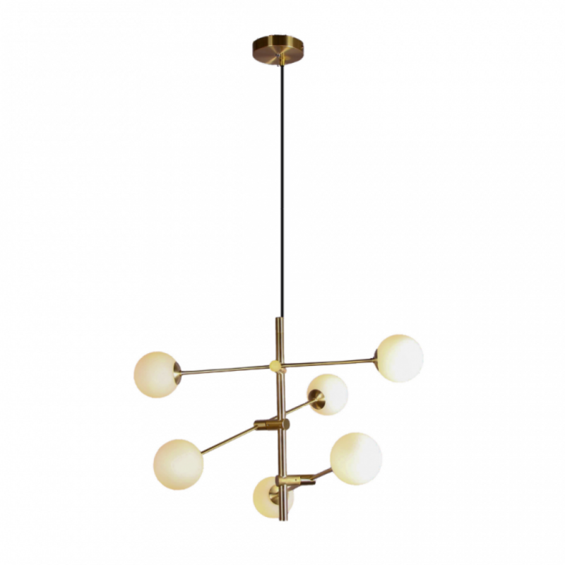 Pendant Lamp Gold Metal Canopy ACSLG2155001