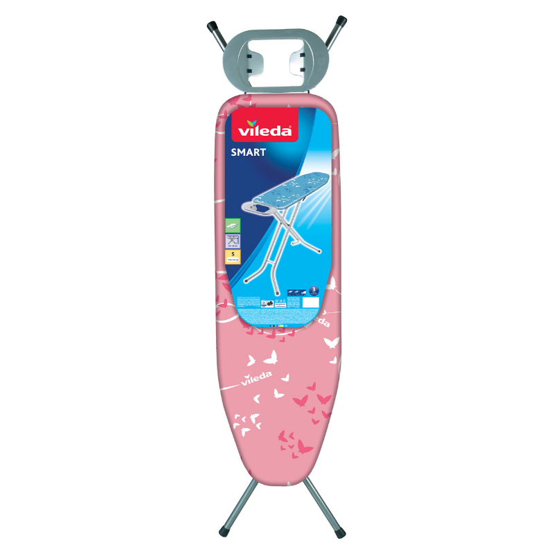 Vileda Smart Pink Ironing Board "O"