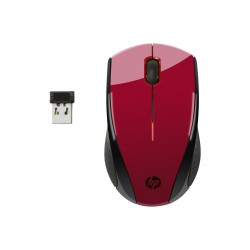 HP X3000 sunset red wireless mouse