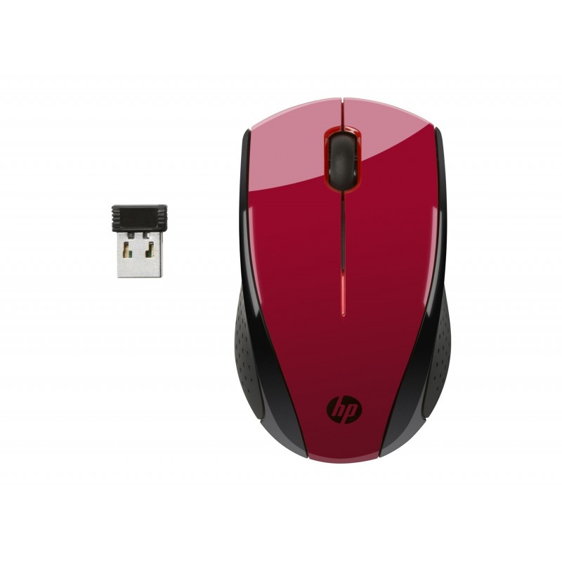 HP X3000 sunset red wireless mouse