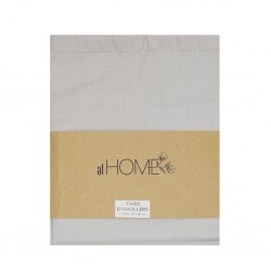 Pillow Cases (Pair) 50x80 cm Light Grey