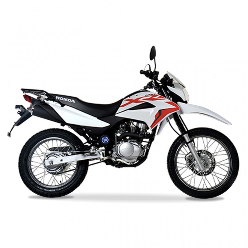 Honda XR125 White 125cc Trail Motorbike