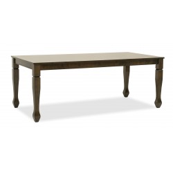 Nairobi Table and 8 chairs Rubberwood Merlot Color
