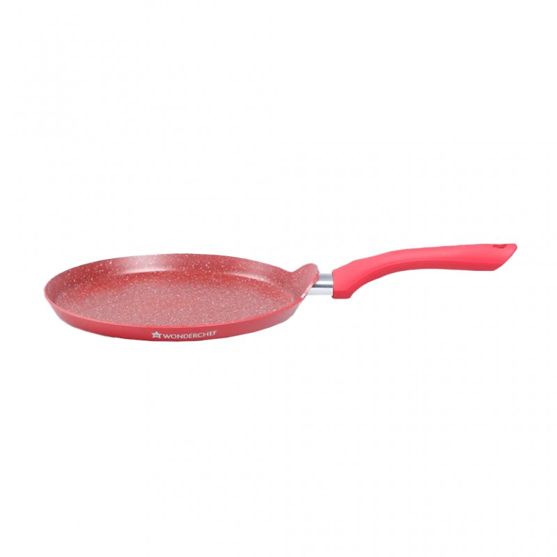 Wonderchef WON548 30cm Red Royal Velvet 2YW Pan With Raised Lip - 63153453 Wonderchef WON548 30cm Red Royal Velvet 2YW Pan With Raised Lip - 63153453