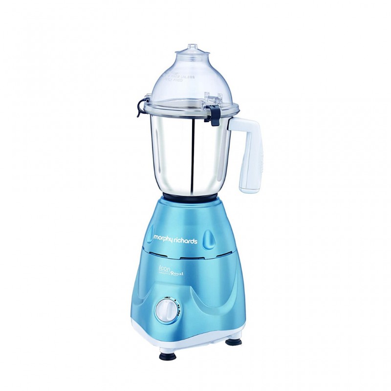 Morphy Richards Icon Royal Sapphire 600W 2YW Mixer Grinder 3 Jars 5YW
