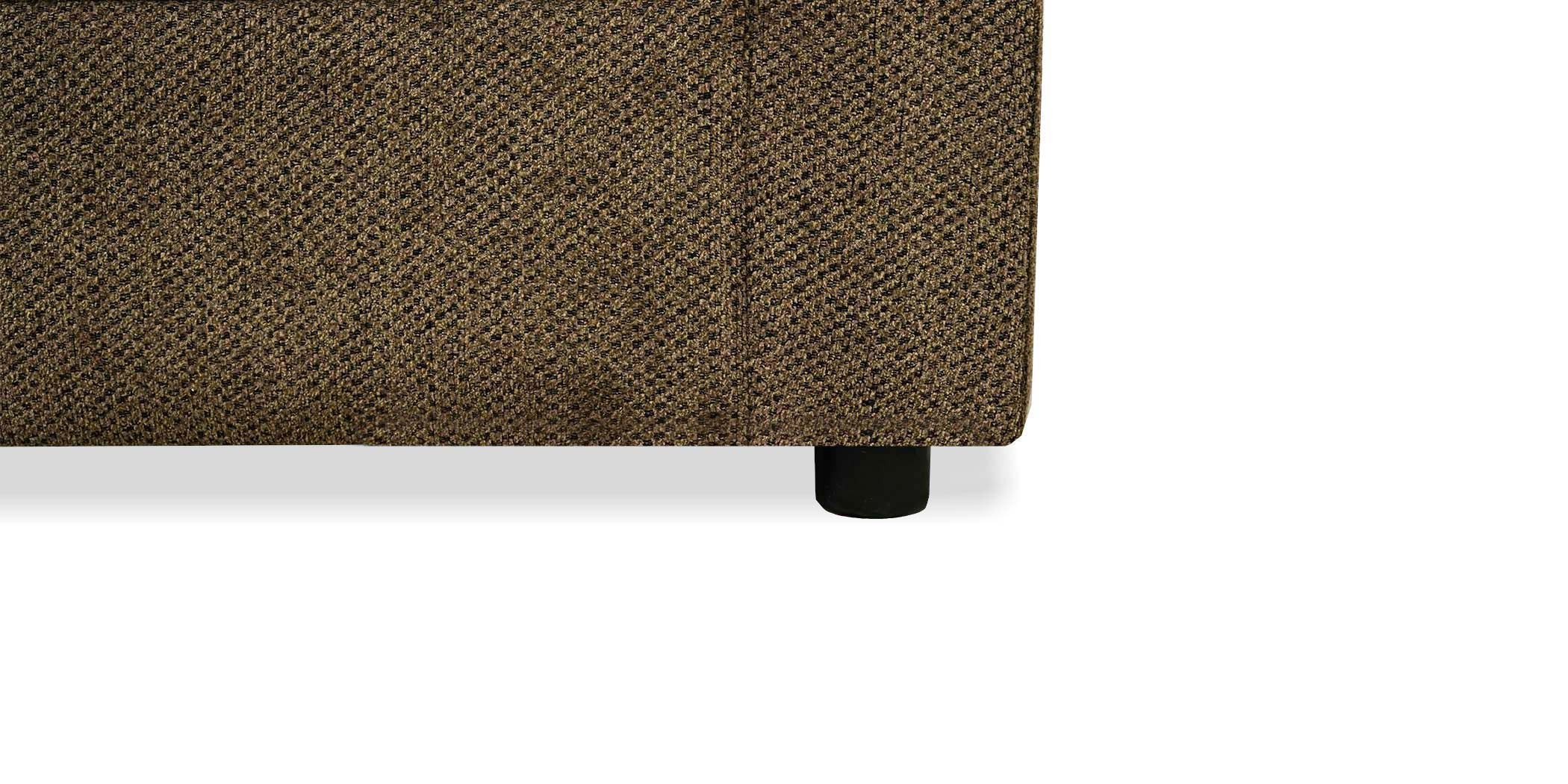 Rome Sofa 3+2 Brown Fabric