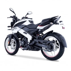 Bajaj Pulsar 200NS 200CC White Motorbike