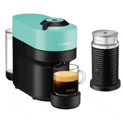 Nespresso VL GCV2 POP Mint Aqua Aeroccino 3 2YW Coffee Machine - 10093548
