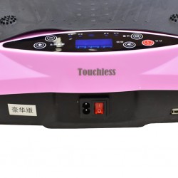 Touchless Pink Fitness Vibrating Machine