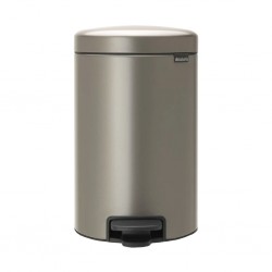 Brabantia 113628 12L Platinum NewIcon Pedal Bin 10YW "O"