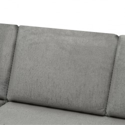 Madrid Corner Grey Fabric