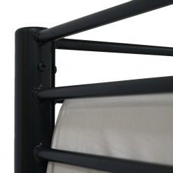 Mariana Double Decker Bed 90x190/140x190 cm Matt Black