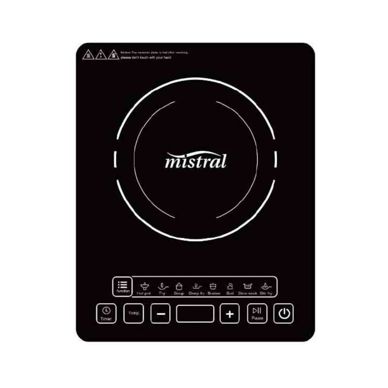 Mistral MIC20E Induction Cooker incl Cooking Pot