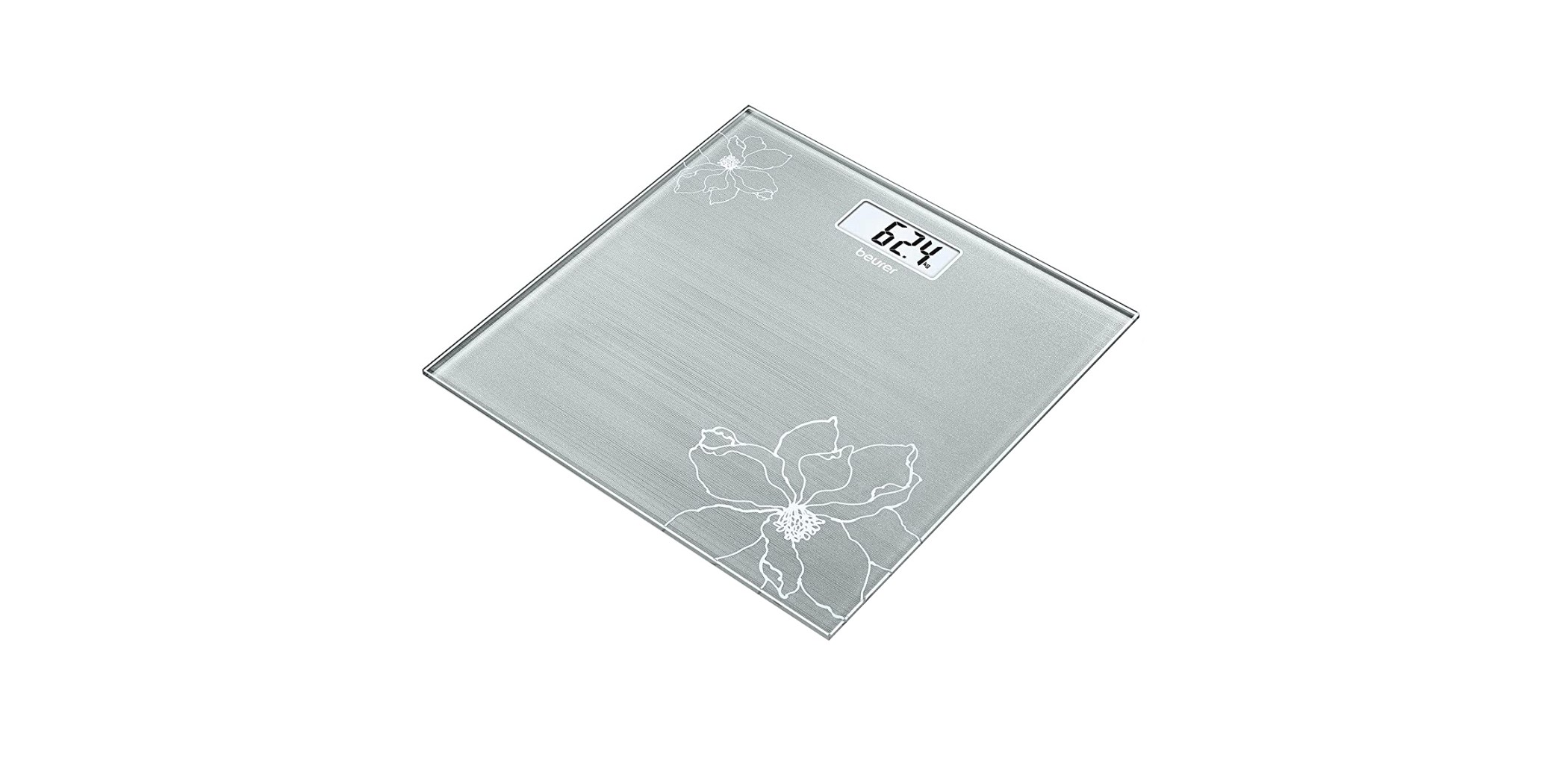 Bilancia Pesapersona Digitale Display Lcd Design Slim Max 180kg Da Bagno Silver 1015847