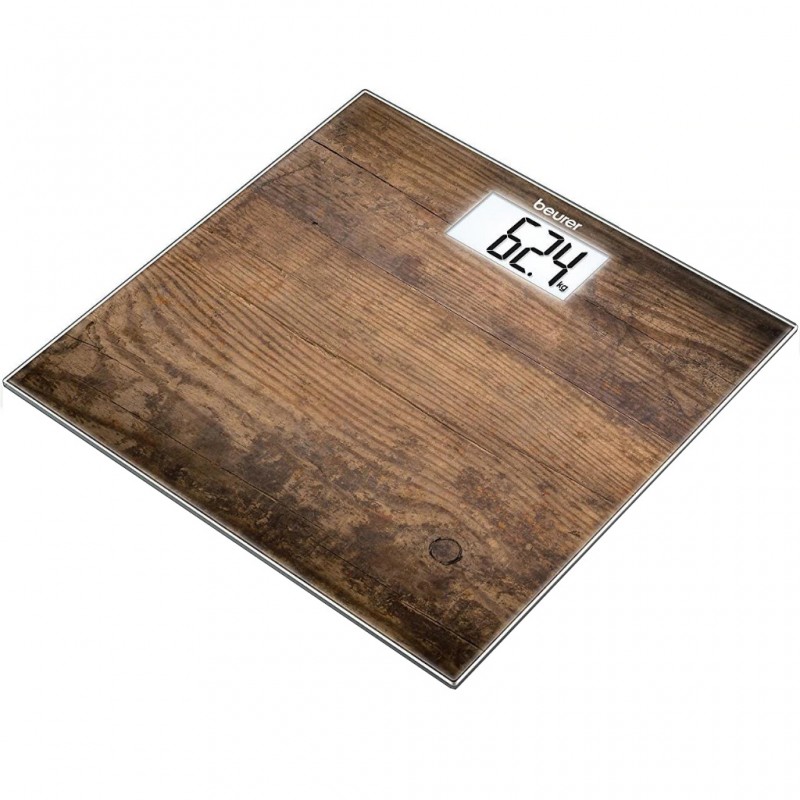 Beurer GS203 Wood 150Kg Bathroom Scale BR089W0 "O"