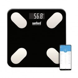 Wellue Smart Scale, 15 Body Composition Monitor, Bathroom BMI Scale with Bluetooth