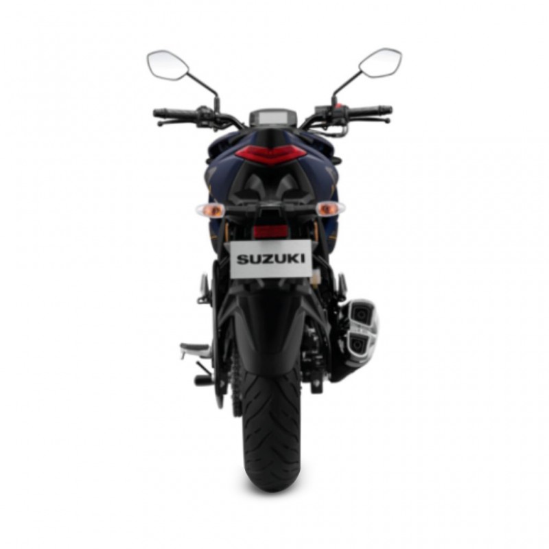 suzuki blue motorcycle