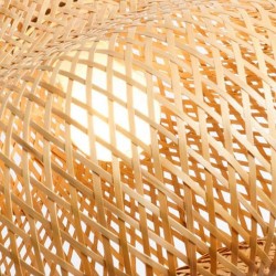 Slender Bamboo Bell Pendant Lamp 40x30cm - Ref CD-T027