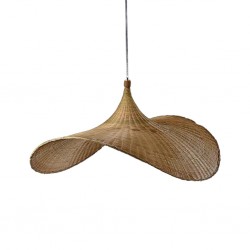 Hat Bamboo Pendant Lamp 60x42cm - Ref CD-T042