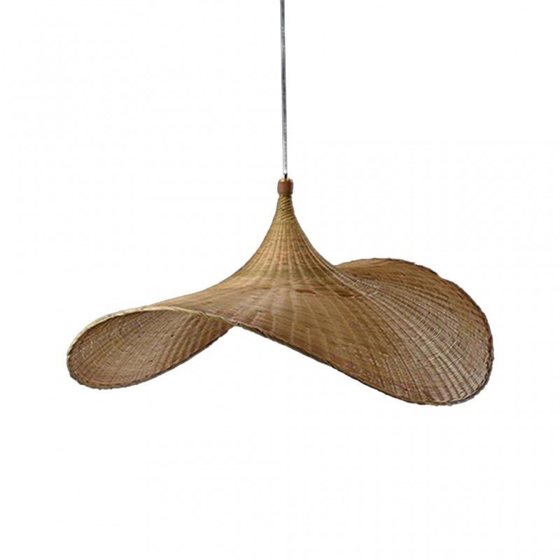 Hat Bamboo Pendant Lamp 60x42cm - Ref CD-T042