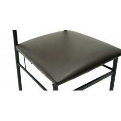 Ixora Table and 6 Chairs Metal/MDF Top