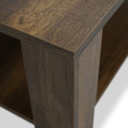 New Line Square Coffee Table Oslo Walnut