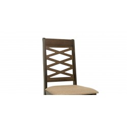 Nairobi Table and 8 chairs Rubberwood Merlot Color