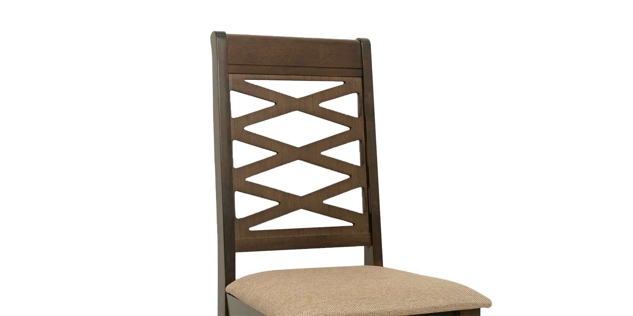 Nairobi Table and 8 chairs Rubberwood Merlot Color