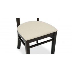 Esther Round Table and 4 Chairs Rubberwood