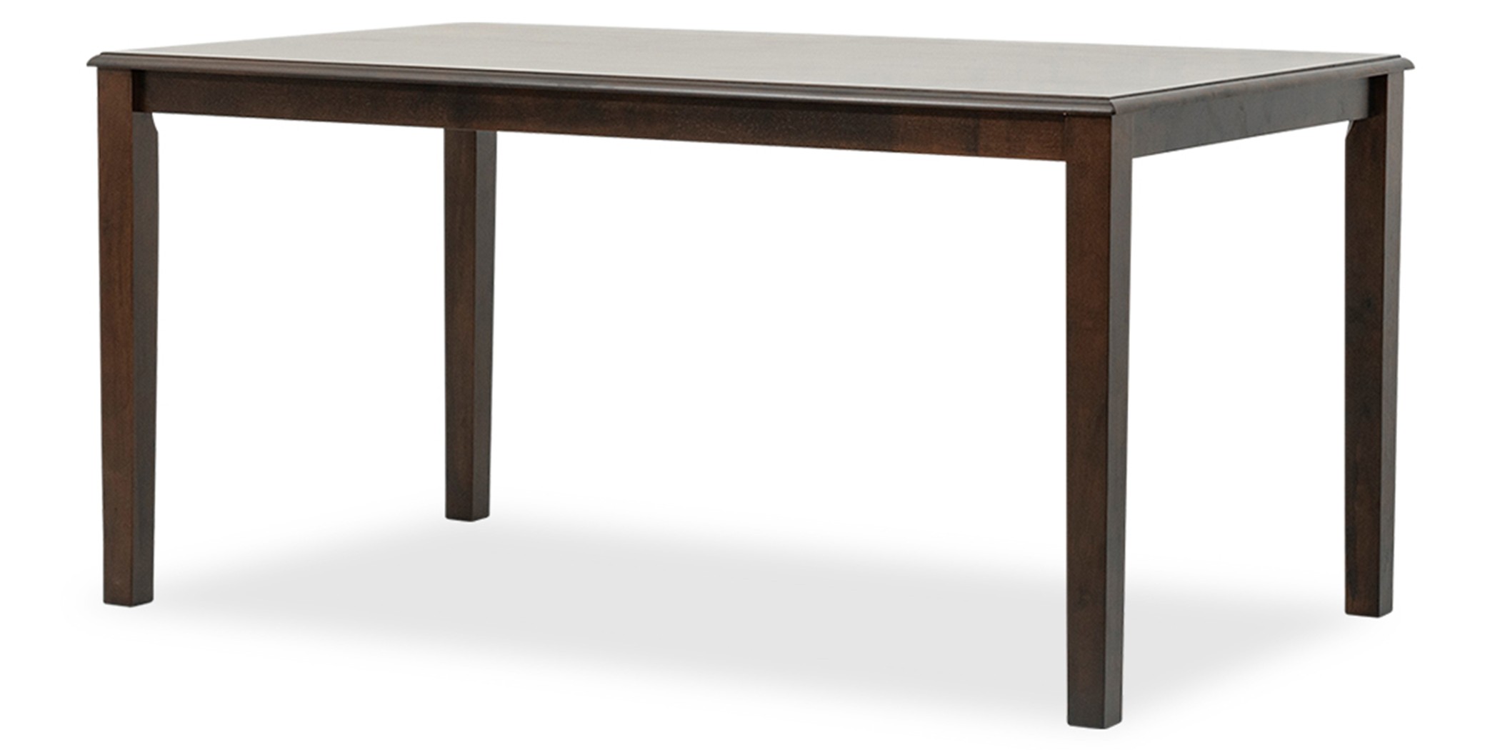 Ranger Table and 6 Chairs Rubberwood D.Walnut