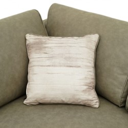 Delta Sofa Corner in Graphite Col Leather Gel