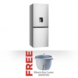 Hisense H338BI-WD Refrigerator & Free Mikachi MRCW2200 Rice Cooker