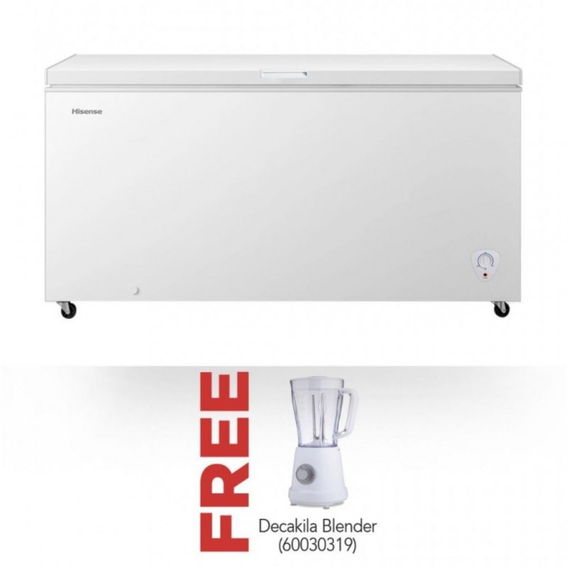 Hisense H655CF Freezer & Free Decakila KEJB014W Blender
