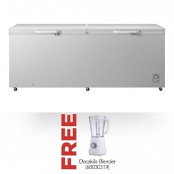 Hisense H910CFS Freezer & Free Decakila KEJB014W Blender