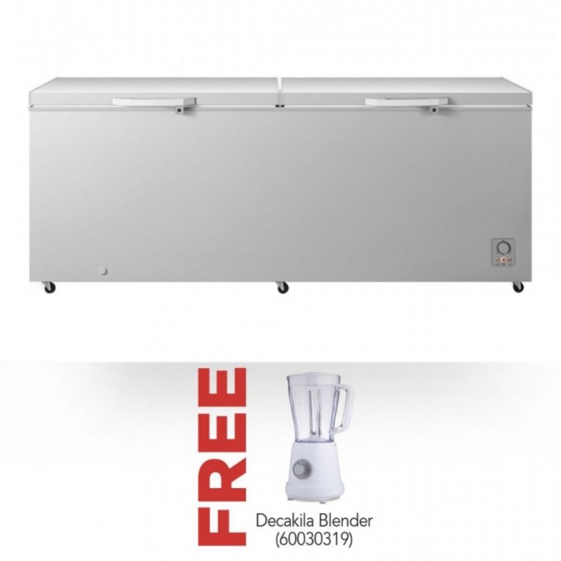 Hisense H910CFS Freezer & Free Decakila KEJB014W Blender