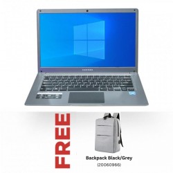 Connex SwiftBook Pro Gray Intel Celeron N3350 & Free Backpack CSI Black / Grey