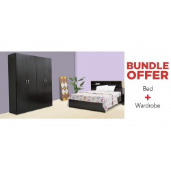 Rio Bed & Wardrobe