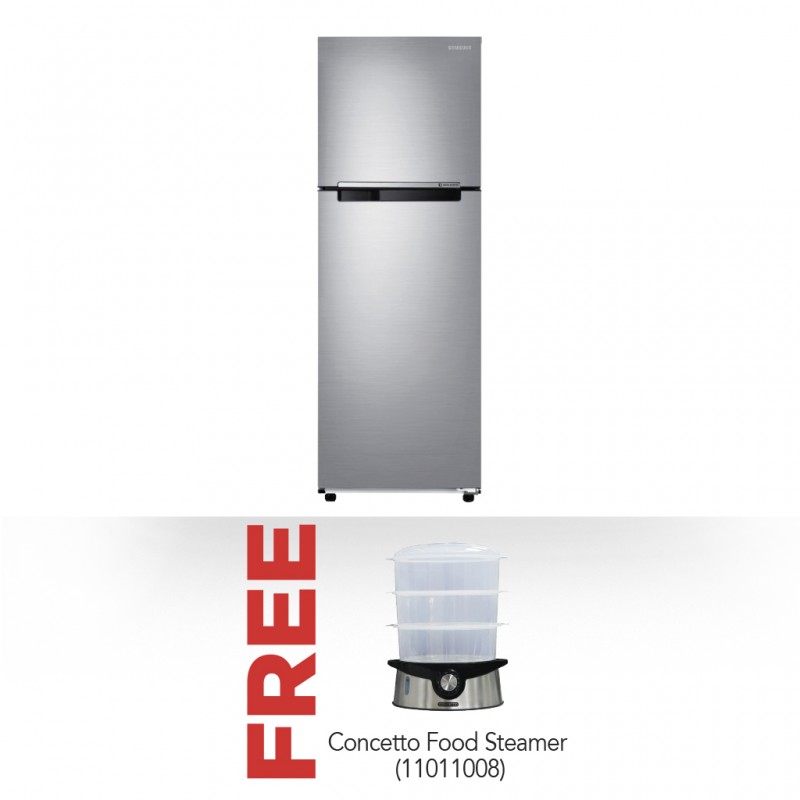 Samsung RT25T3051S8 Refrigerator & Free Concetto CFS-403S 3 Tiers 9L Food Steamer