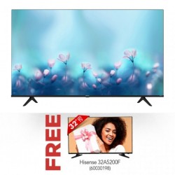 Hisense 70A6H 70'' 4K Smart Led TV & Free 32" Hisense TV