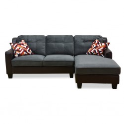 Charleston Corner RAF Chaise + LAF LVST Fabric
