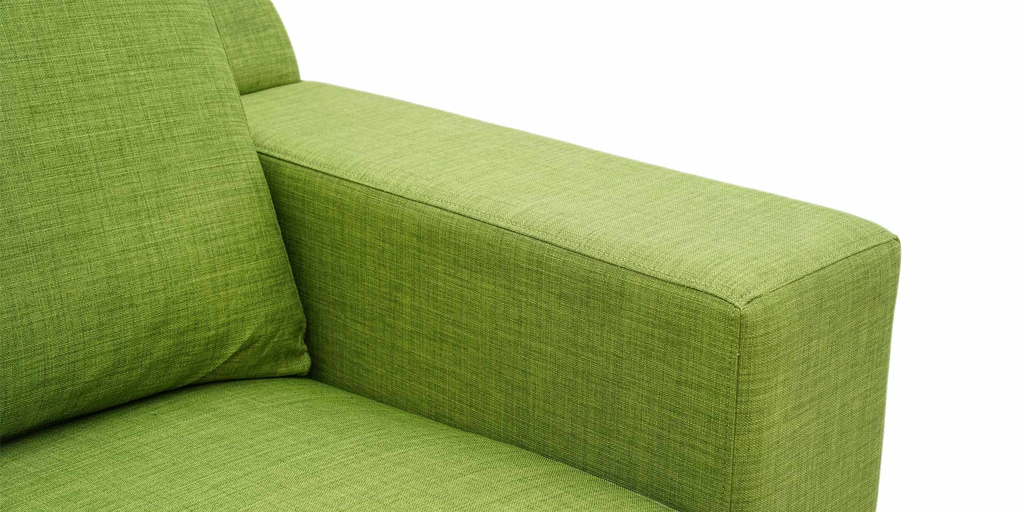 Dakota Sofa 3+2 in Fabric Milford Grass Col