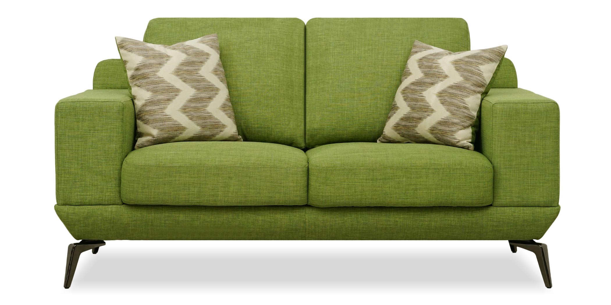 Dakota Sofa 3+2 in Fabric Milford Grass Col