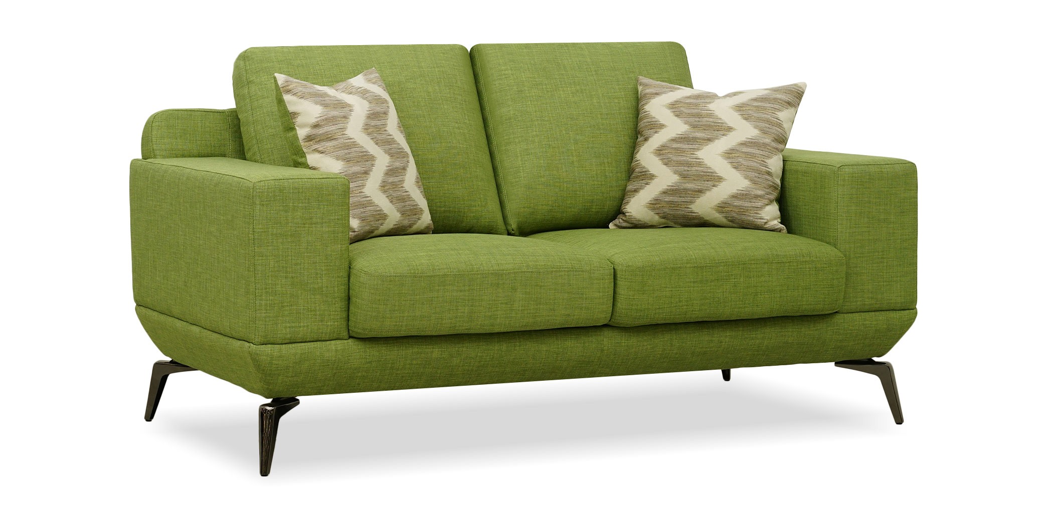 Dakota Sofa 3+2 in Fabric Milford Grass Col