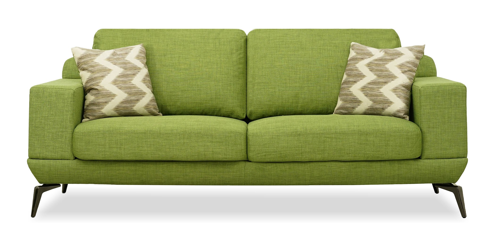 Dakota Sofa 3+2 in Fabric Milford Grass Col