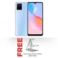 Vivo Y21s Pearl White & Free Charmount Phone/Tablet Holder