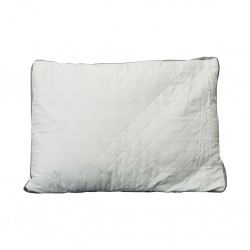 Sleep & Bed Fluffy Pillow 50x70 with Grey Spacer