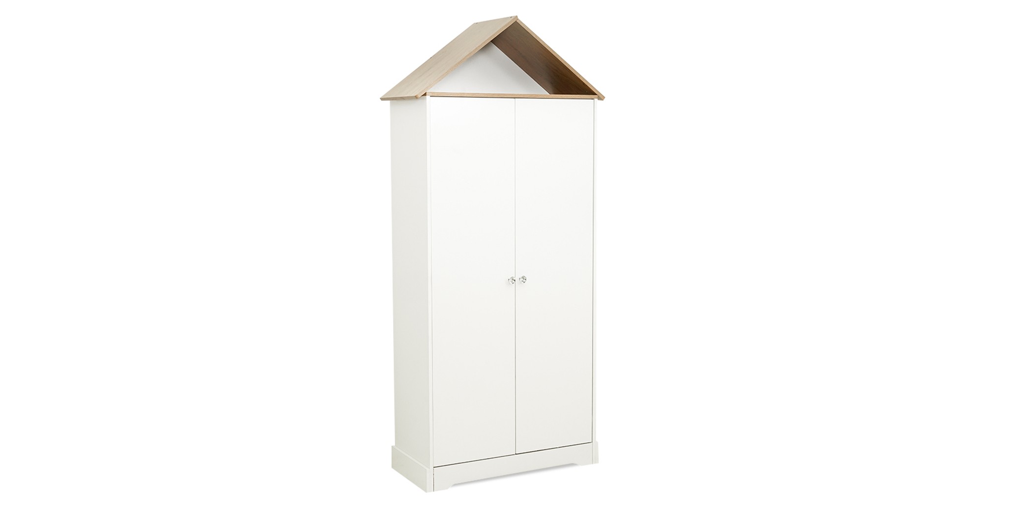Alexandra Bedroom Set 90X190 cm White & Beige Oak